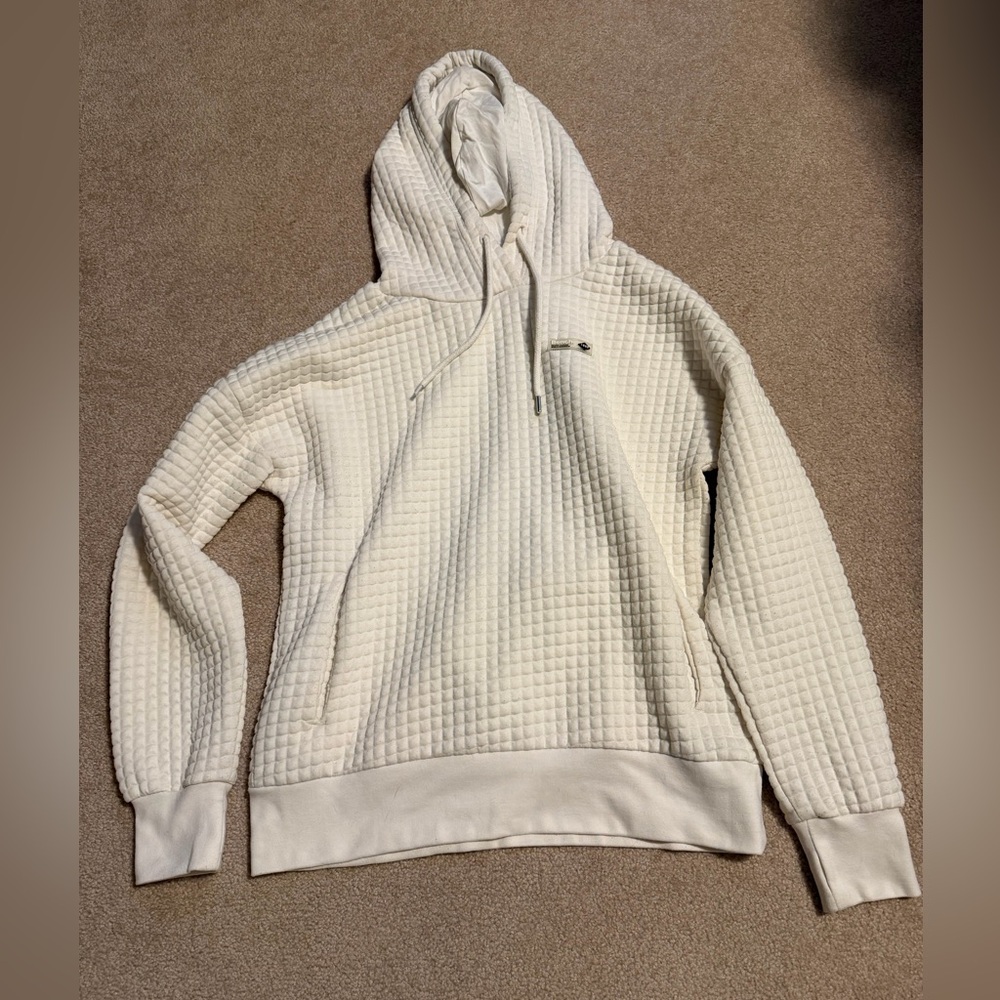 Bench White Hoodie Size M